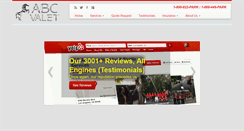 Desktop Screenshot of abcvalet.com